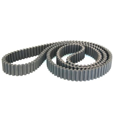 Aftermarket Trapezoidal Timing Belt, 200 Teeth, Chloroprene Polymer, Neoprene, 100 in Wide, 0.50 in Pitch, D1000H150 D1000H150-DD